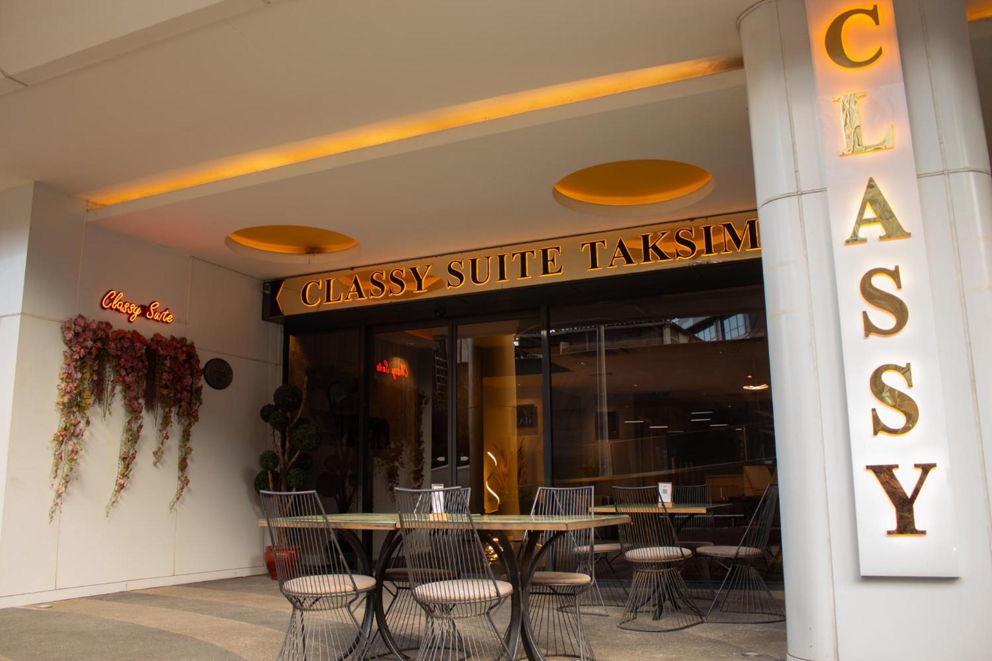 Classy Suite Taksim Istambul Exterior foto